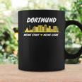 Dortmund Skyline My Love Landmark Stadium Ultras Tassen Geschenkideen