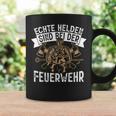 Echte Helden Sind Feuerwehr Tassen Geschenkideen