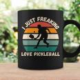 Me Encanta El Pickleballintage Me Encanta El Pickleball Taza de café Ideas de regalos