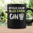 Am Ende Ergibt Alles Einen Gin Alcohol Gin Tonic Cocktail Tassen Geschenkideen