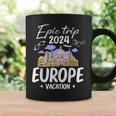 Epic Trip Europe Vacation 2024 Cool Reunion Family Holiday Coffee Mug Gifts ideas