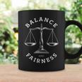Estoico Equilibrio Justicia Estoicismo Cita Fresco Motivacional Taza de café Ideas de regalos