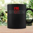 Estoy Bien Estoy Roto Im Ok Im Broken Conciencia De Salud Mental Taza de café Ideas de regalos