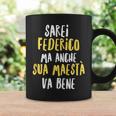 Federico Maglia Con Testo Divertente Uomo Ragazzo Bambino Tazze Ideas de regalos