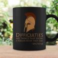 Filosofía Griega Antigua Cotización De Estoicismo Epictetus Stoic Taza de café Ideas de regalos