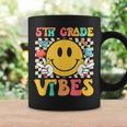 First Day Of School Fifth Grade Vibes Smiles Back To School Coffee Mug Gifts ideas