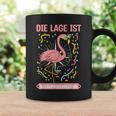 Flamingo Die Lage Ist Besäufniserregend Tassen Geschenkideen