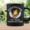 Football Fan Saying Pyrotechnik Ist Keinerbrech Tassen Geschenkideen