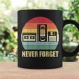 Never Forget Audio Cassette 70S 80S 90S Tassen Geschenkideen