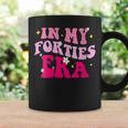 In My Forties Era In My 40'S Era 40 ° Compleanno 40 Anni Con Collo A Tazze Ideas de regalos