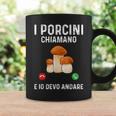 Funghi I Porcini Chiamano Fungaiolo Fungo Cacciatore Tazze Ideas de regalos