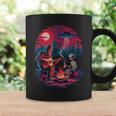 Alien And Bigfoot Campfire Moon Ufo Adventure Hiking Coffee Mug Gifts ideas