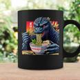 Kaiju Eating Ramen Japanese Monster Lover Birthday Coffee Mug Gifts ideas