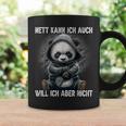 Panda Anime Nett Kann Ich Auch Will Ich Aber Nicht Tassen Geschenkideen