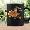 Thanksgiving Turkey Fake Cat Meow Coffee Mug Gifts ideas
