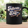Future Dilf Retro Hot Dadintage Uomo Future Dilf Tazze Ideas de regalos