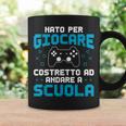 Gaming Nerdideogiocatore Nato Per Giocareideogiochi Tazze Ideas de regalos