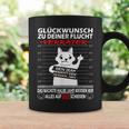 Glückwunsch Zu Deiner Flucht Neuen Job Cat S Tassen Geschenkideen