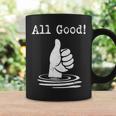 All Good I'm Fine Like Hand Thumbs Up On Water Surface Coffee Mug Gifts ideas