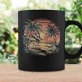 Grafica Divertente Spiaggia Tropicale Stileintage Retrò Tazze Ideas de regalos