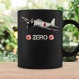 Guerra Mondiale 2 Aereo Da Combattimento Giapponese Zero Tazze Ideas de regalos