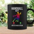 Handballer Sport Handball Ruft Und Ich Muss Gehen Tassen Geschenkideen