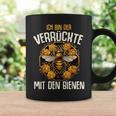 Ich Bin Dererrückte Mit Den Bienen Beekeeper Honig Dealer Tassen Geschenkideen