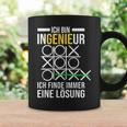 Ich Finde Immer Einer Lösung Problem Genie Diplom Ingenieur Tassen Geschenkideen