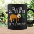 Ich Spüre Das Tier In Mir Sloth Tassen Geschenkideen