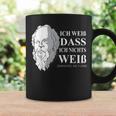 Ich Weiß Dass Ich Nichts Weiß Socrates Philosoph Teacher Tassen Geschenkideen