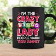 I'm The Crazy Bingo Lady Bingo Player Caller Women Coffee Mug Gifts ideas