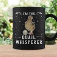 I'm The Quail Whisperer Quail Birder Quail Lover Tazze Ideas de regalos