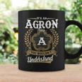 It's An Agron Thing You Wouldn't Understand Personalized Last Name Agron Family Crest Coat Of Arm Coffee Mug Gifts ideas