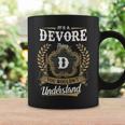 It's A Devore Thing You Wouldn't Understand Personalized Last Name Devore Family Crest Coat Of Arm Coffee Mug Gifts ideas