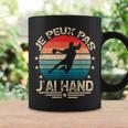 Je Peux Pas J'ai Hand Citation Handball Humour Handballeur Tasse Idées cadeaux
