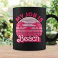 My Job Is Beach Retrointage Beach Jobs Women Tassen Geschenkideen