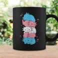 Kawaii Axolotl Heap Transgender Pride Flag Trans Lgbtq Tassen Geschenkideen