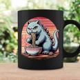 Kawaii Gigante Catzilla Kaiju Cat Ramen Gatto Giapponese Mostro Tazze Ideas de regalos