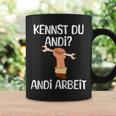 Kennst Du Andi Andi Arbeit Craftsman Tassen Geschenkideen