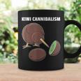Kiwi Cannibalismo Divertente Kiwi Pun Tazze Ideas de regalos