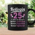 Kollegin Jahre Im Dienst 25 Jahriges Service Anniversary German Lang S Tassen Geschenkideen