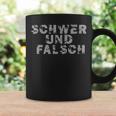 Kraftsport Schwer Und Falsch Gym Workout Fitness Tassen Geschenkideen