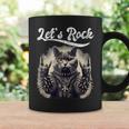 Let's Rock Heavy Metal Gatto Tazze Ideas de regalos