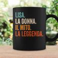 Lisa La Donna Il Mito La Leggenda Nome Lisa Tazze Ideas de regalos