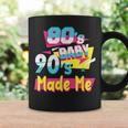 Los Años 80'S Baby 90'S Made Me Retro Nostalgia De Los 80 Taza de café Ideas de regalos