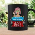 I Love One Woman And Many Guns Regali Divertenti Di Tiro Tazze Ideas de regalos