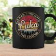 Luka The Man The Myth The Legend Personalized Name Coffee Mug Gifts ideas