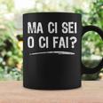 Ma Ci Sei O Ci Fai Frasi Divertenti Italiani Sarcasmo Tazze Ideas de regalos