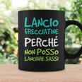 Maglia Lancio Frecciatine Perché Sassi Non Posso Regalo Tazze Ideas de regalos