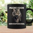 Maine Coon Service Personnel Cat Lovers Cat Tassen Geschenkideen